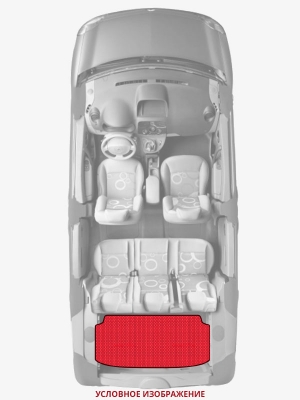 ЭВА коврики «Queen Lux» багажник для Cadillac STS-V